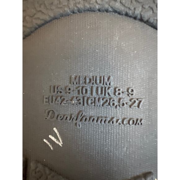 Dearfoams men's clog-style slippers memory foam Men’s medium size 9-10 - Picture 8 of 9